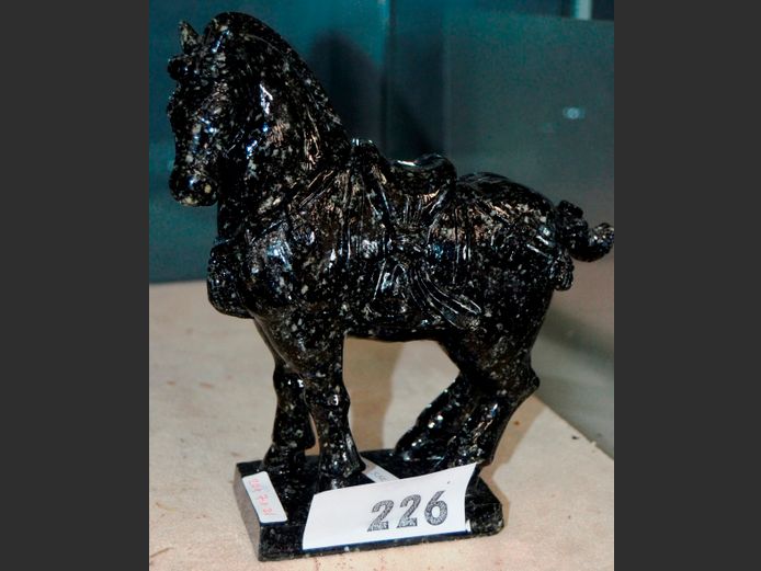 CHINESE WARHORSE FIGURINE