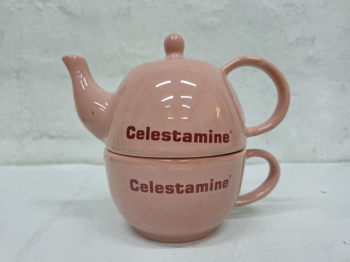 Celestamine Branded Ceramic Tea For One Set
