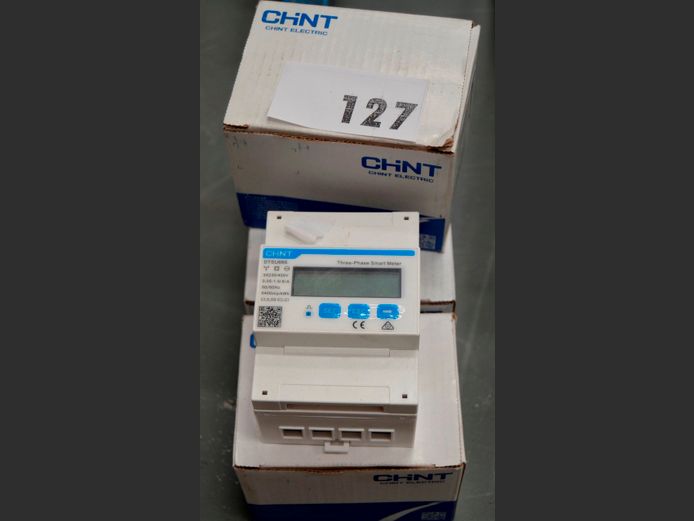 LOT OF 4: CHINT 3-PHASE SMART METERS ### PLUS VAT ###