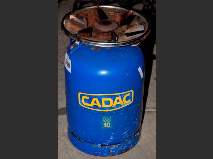 CADAC NO. 10 GAS CYLINDER WITH COOKER PLATE [Full]