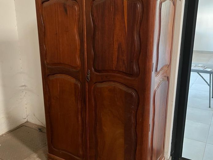 Wooden wardrobe