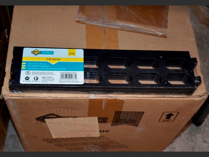 BOX OF 12: 3-PIECE RAIL KITS