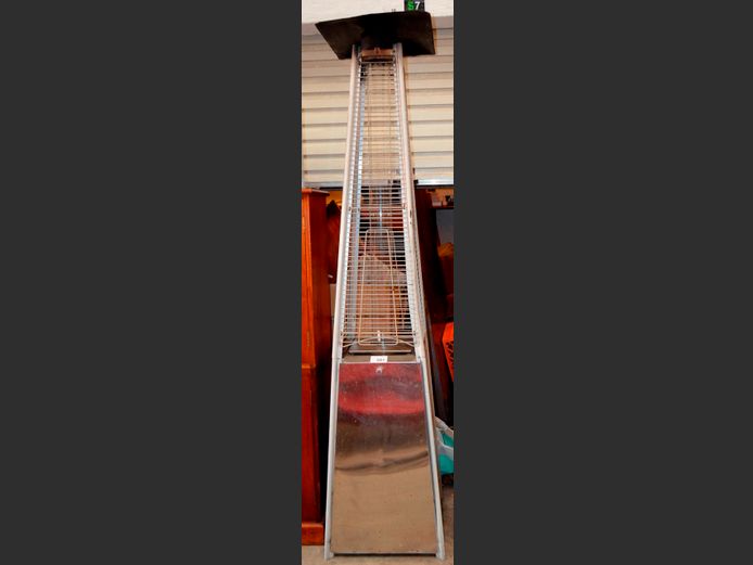PATIO GAS HEATER, 53 x 53 x 225cm [Untested]