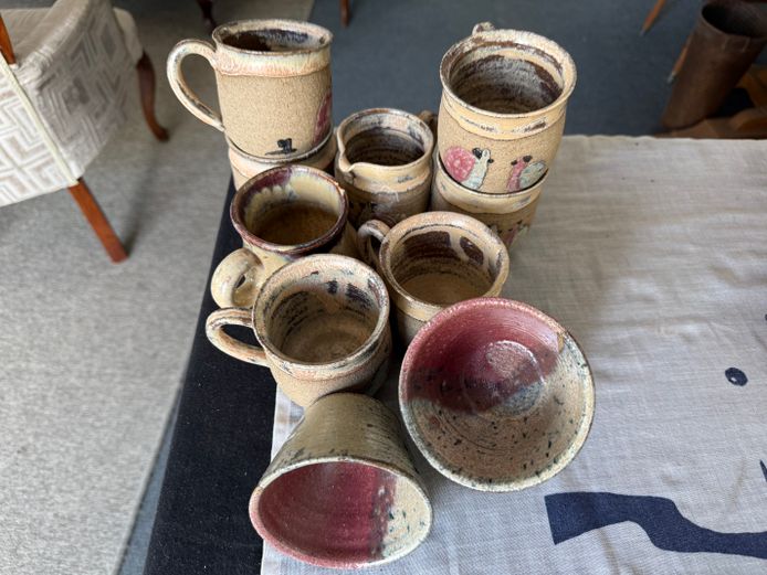Lot of Stoneware - 11 Items 