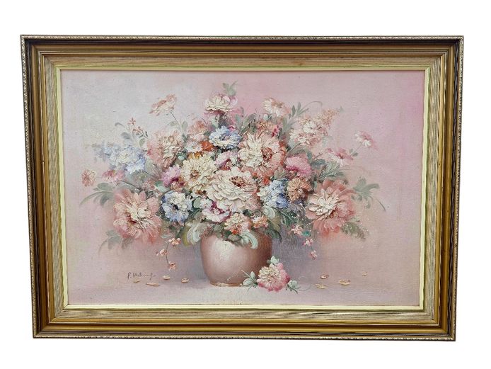 1960's Pegaret Keeling Original Still Life Painting