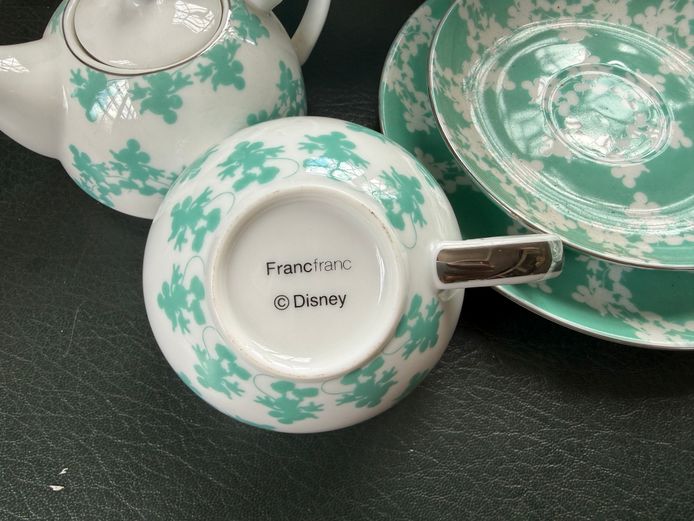 2 Francfranc Disney Tea Sets 