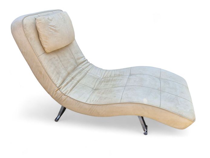 Microsuede Adjustable Chaise Lounger