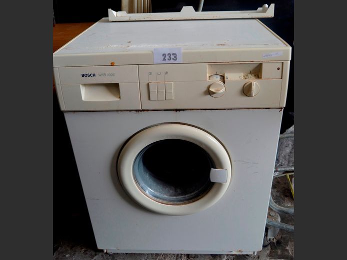 BOSCH WFB 1005 WASHING MACHINE [Switches on, untested further]