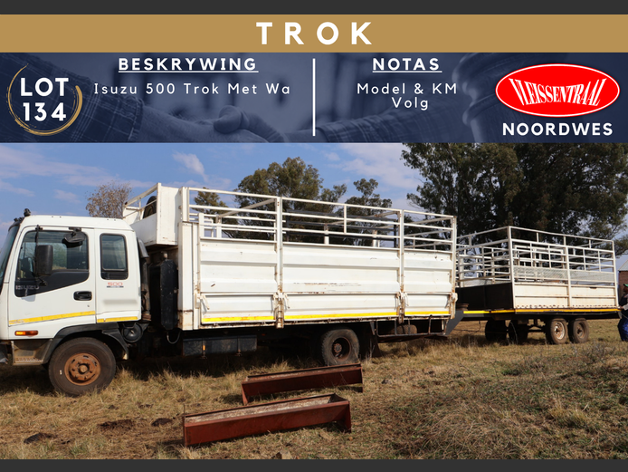 ISUZU 500 TROK MET WA