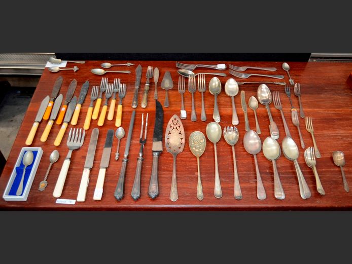 SILVER PLATE CUTLERY, CAKE LIFTS, etc