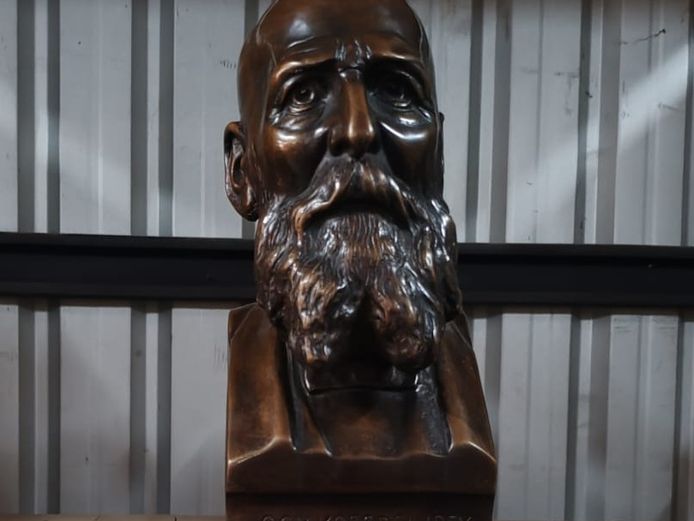 Anton Van Wouw (SA 1862 - 1945) SA Posthumous Cast Bronze, Oom Koos De La Rey (STC)