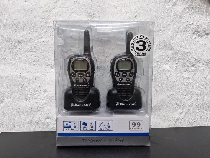 Pair of Midland Two-Way Radios in Original Packaging (New)