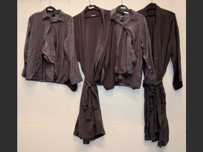 H & M: 2 x DRESSING GOWNS & 2 x PYJAMAS