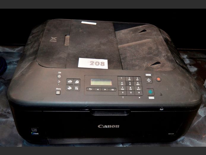 CANON PIXMA MX534 PRINTER [Switches on]