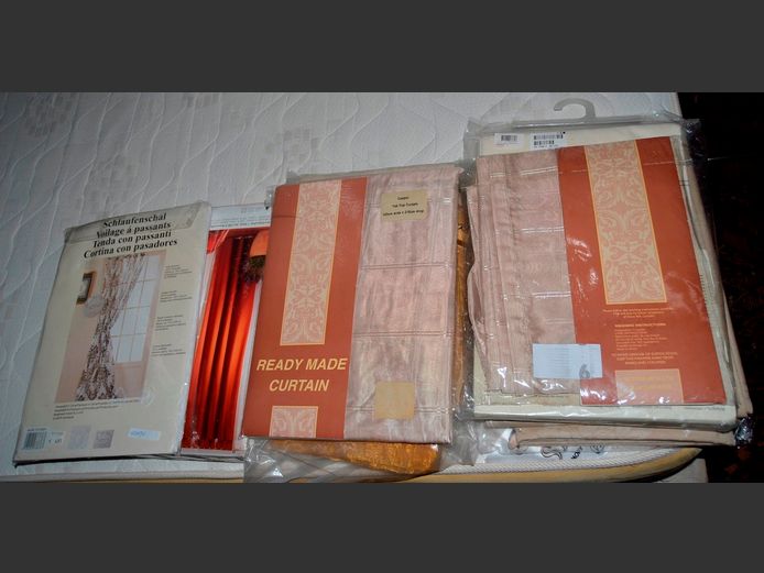 ASSORTED CURTAINS