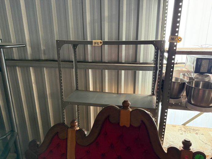 Small Metal Shelving Unit 