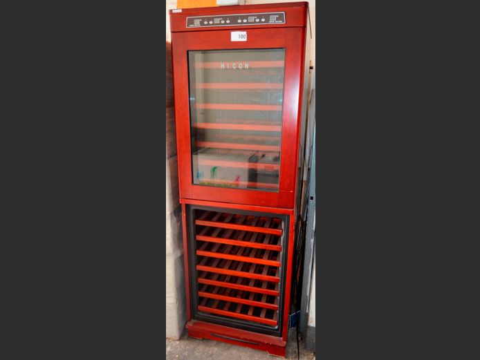 HICON 42-BOTTLE WINE COOLER [Getting cold]