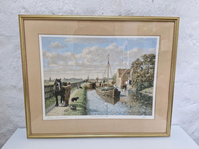 Limited Edition Print: "Cogglesford Mill, Sleaford" by Robin Wheeldon (747/950)