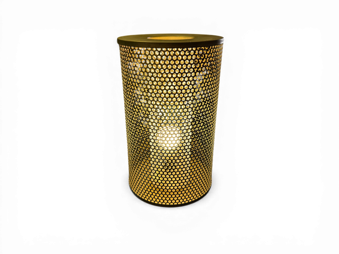 Modern Perforated Metal Ambient Lamp