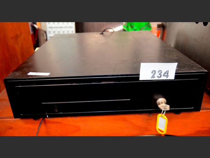 METAL CASH DRAWER WITH KEYS