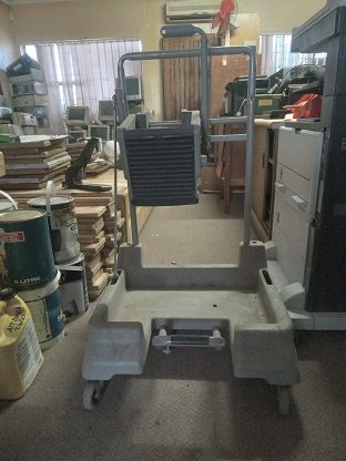 Cleaning trolley scrap