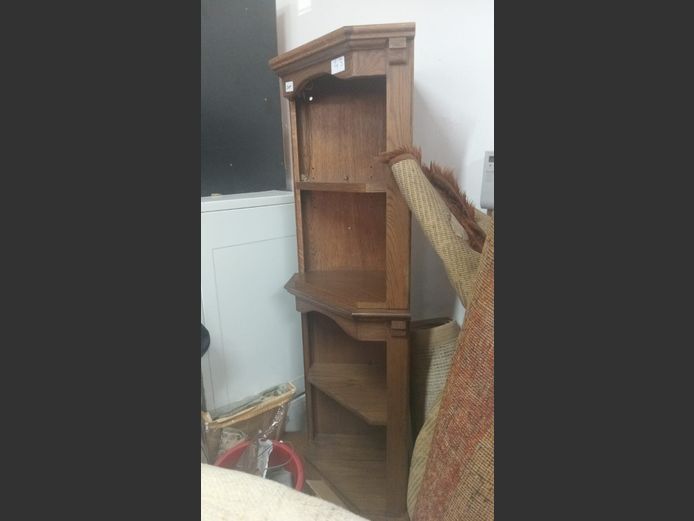 Oak corner 3 piece unit