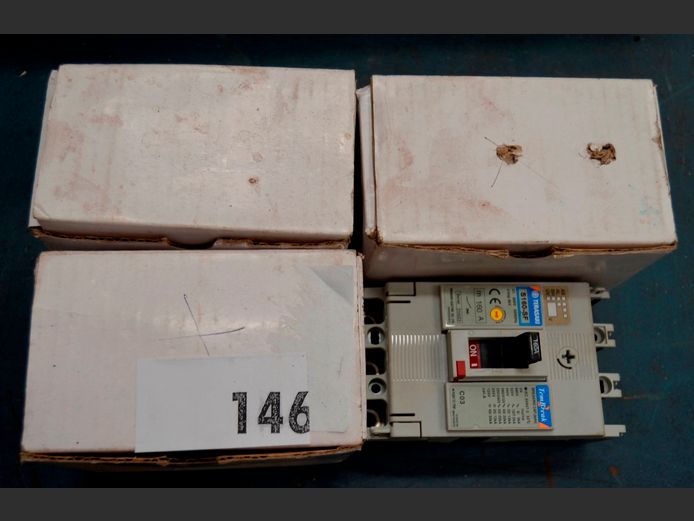 LOT OF 3: TERASAKI 160A BREAKERS ### PLUS VAT ###