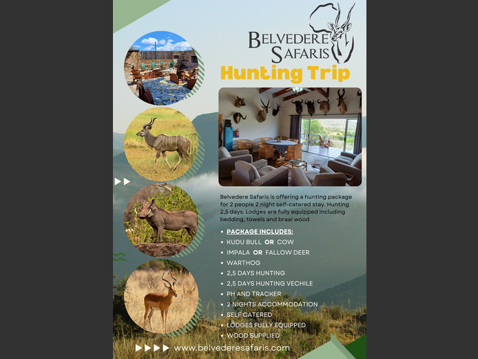 Biltong Hunting 2026 hunting season | Belvadere Safaris