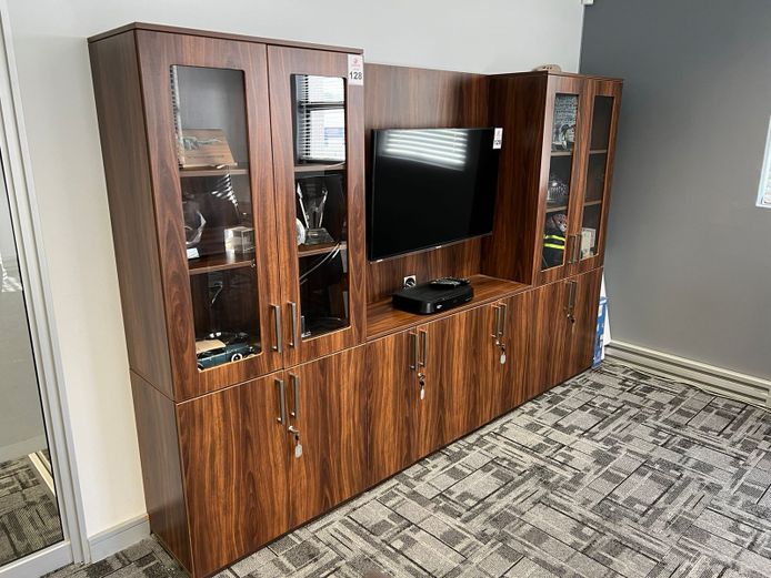 Wooden wall unit