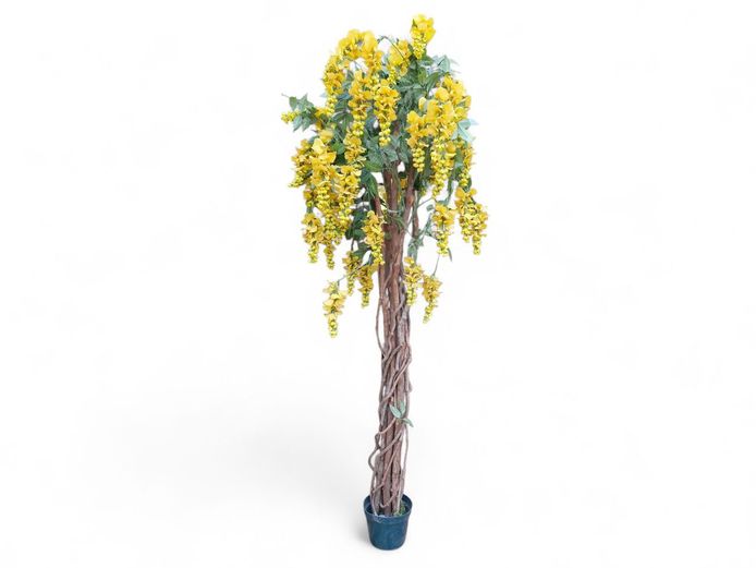 Tall Standing Artificial Wisteria Tree