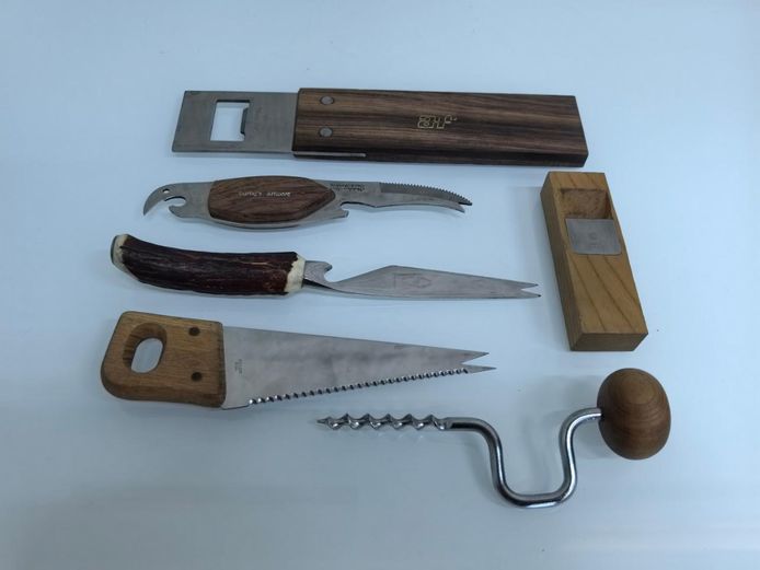 Vintage Novelty Barware and Kitchen Multi-Tool Collection