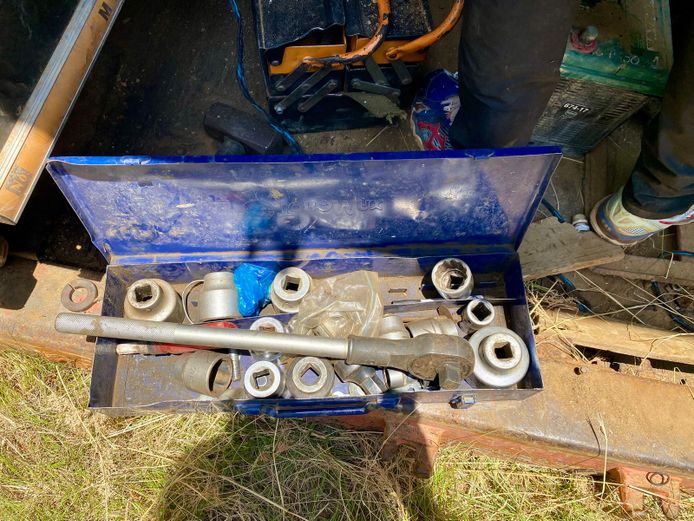 Heavy duty socket set (incomplete)