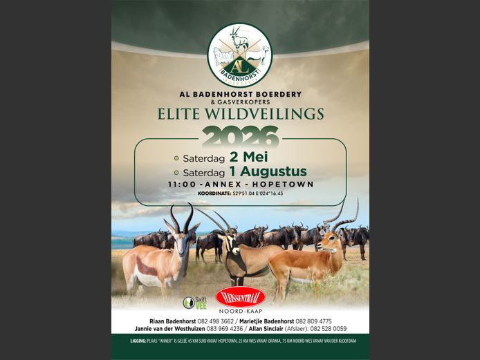 AL BADENHORST WILDVEILING