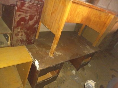 Office desk scrap