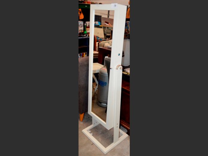 VANITY MIRROR WITH BUILT-IN CABINET, 45 x 37 x 46cm
