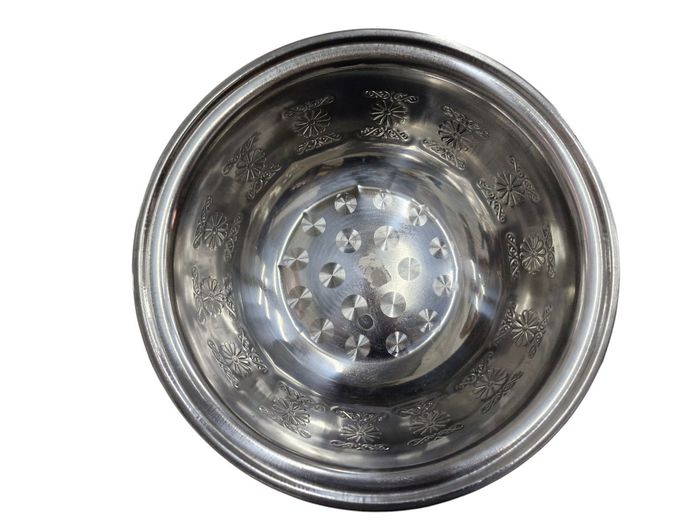Extra-Large Stamped Stainless Steel Serving Bowl