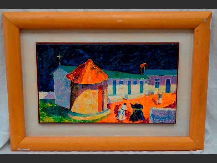 MAMANE LUCCAS OIL ON CANVAS, 52 x 35cm [S4739]