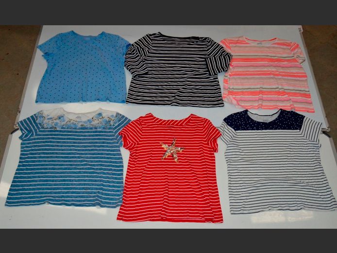 LOT OF 6: CROFT & BARROW LADIES SHIRTS [Sizes L & XL]