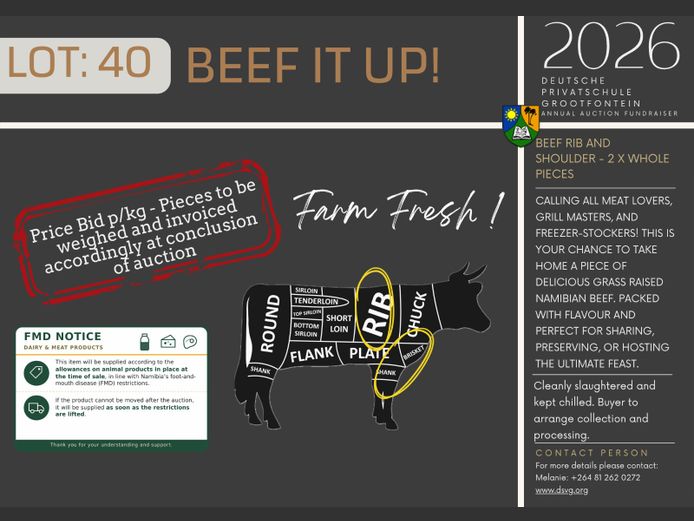 DEUTSCHE PRIVATSCHULE GROOTFONTEIN | BEEF IT UP!