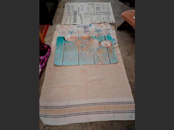 ASSORTED RUGS [Needs a clean]