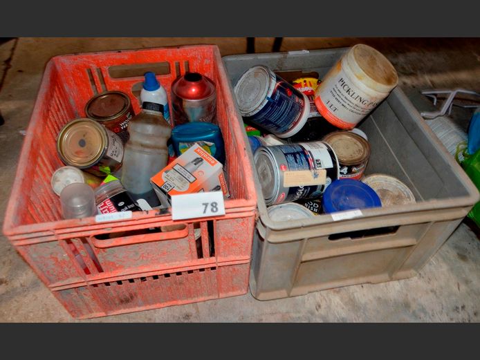 VARNISH, TURPENTINE, etc