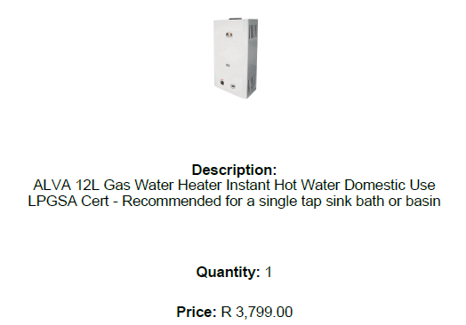 SILVER PALLET OF STOCK (NOT TESTED) TOTAL RETAIL VALUE: R 42,547.00