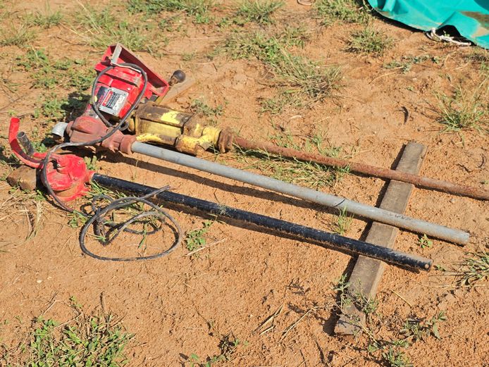 Pompe - pas op 210L dromme