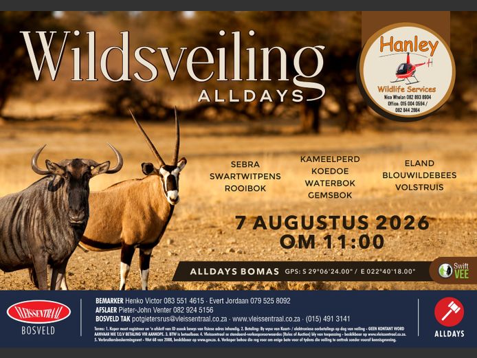 HANLEY WILDLIFE SERVICES WILDSVEILING