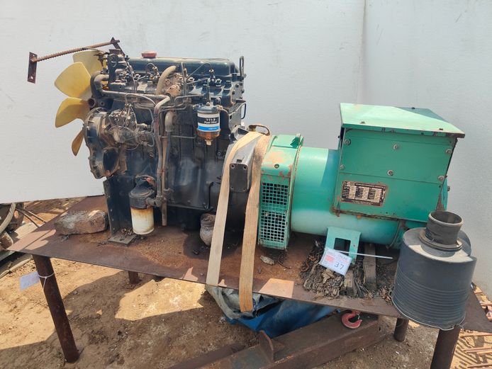 60 KVA / 48 KW INDUSTRIAL DIESEL GENERATOR SET - NO STARTER