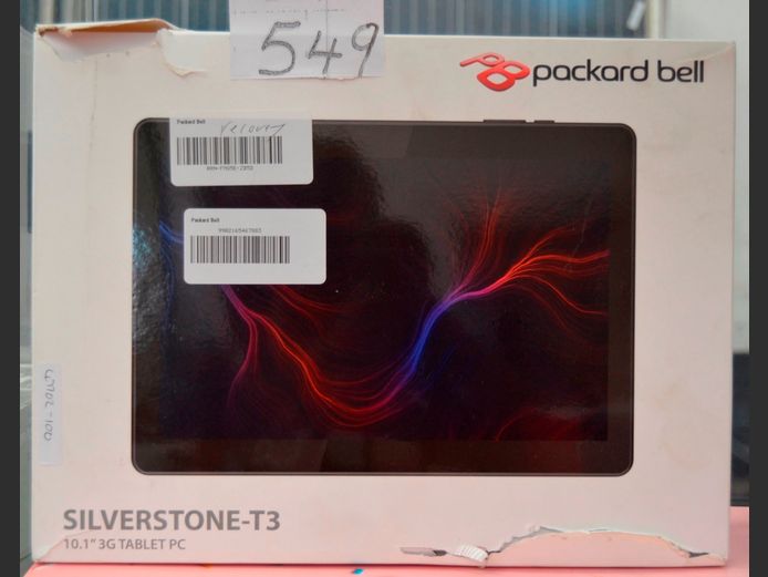 PACKARD BELL SILVERSTONE T3 10.1" 3G TABLET [Switches on, cracked]