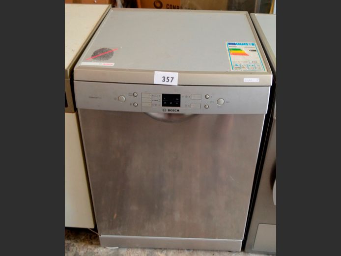 BOSCH SILENCE PLUS METALLIC FINISH DISHWASHER [Untested, no power cable]