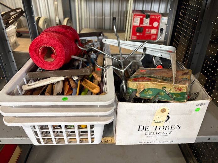 3 Freezer Baskets + Utensils 