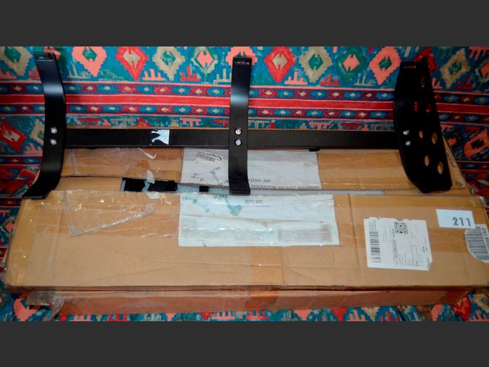 LOT: 2 x GOLF CART BAG ATTACHMENTS