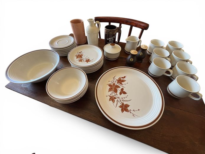 Small crystal vase and crystal sweets bowl with lid